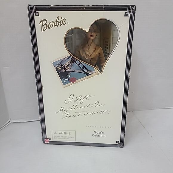 Mattel Barbie I Left My Heart in San Francisco See's Candie Special Edition 2001 - Picture 5 of 9